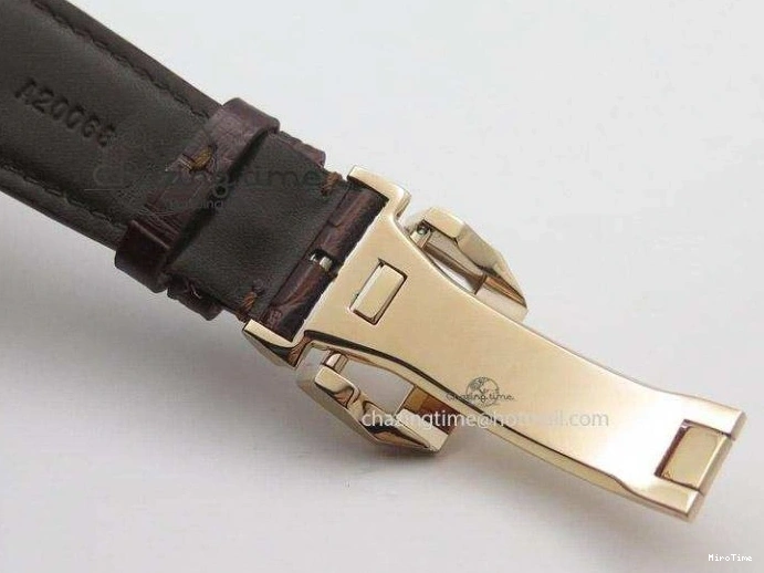 MIROTIME 0403 Portuguese Real PR IW500127 RG ZF 1:1 Best Edition Grey Red Dial On Brown Leather Strap A52010 V AllSeason 7331